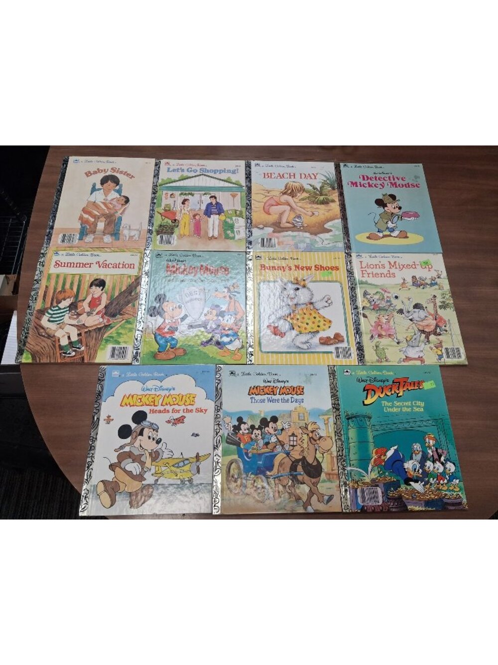 Lot of 11 A Little Golden Book Vintage